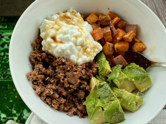 Hot Honey Beef Bowls